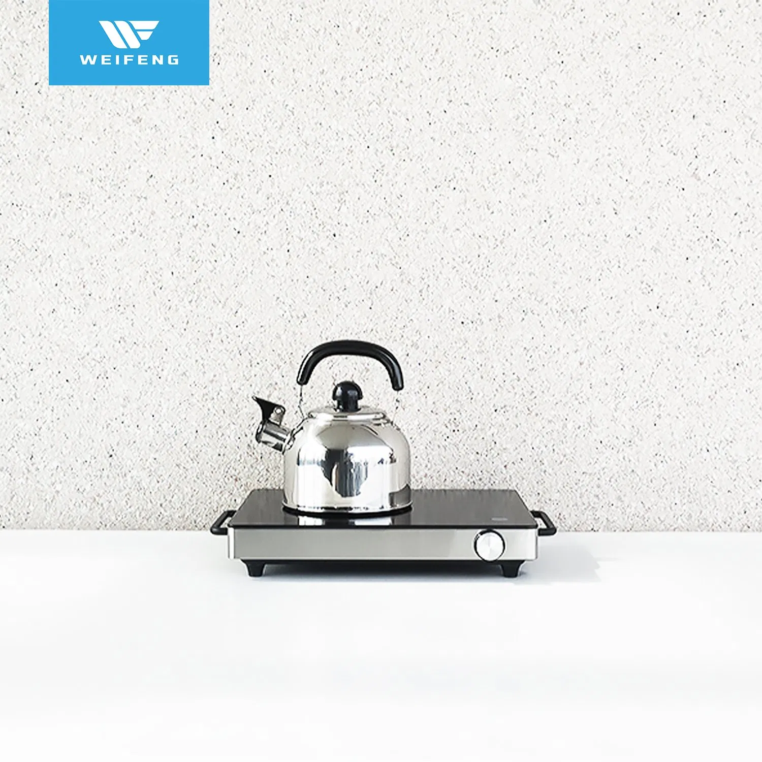 2.0L Stainless Steel Whistling Kettle with Heat Proof Ergonomic Handle, Cookware