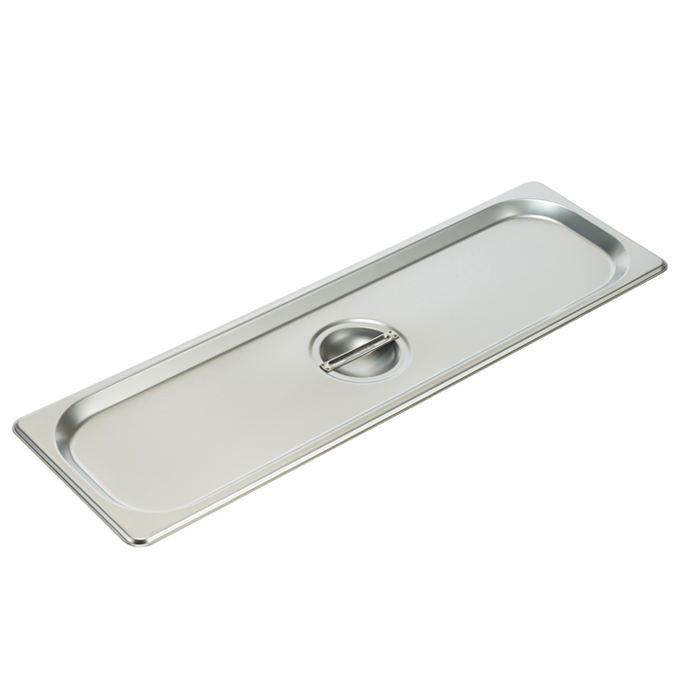 EU Gastronorm Pan 2/4 Gn Pans with Cover Stainless Steel Container Hotel Sheet