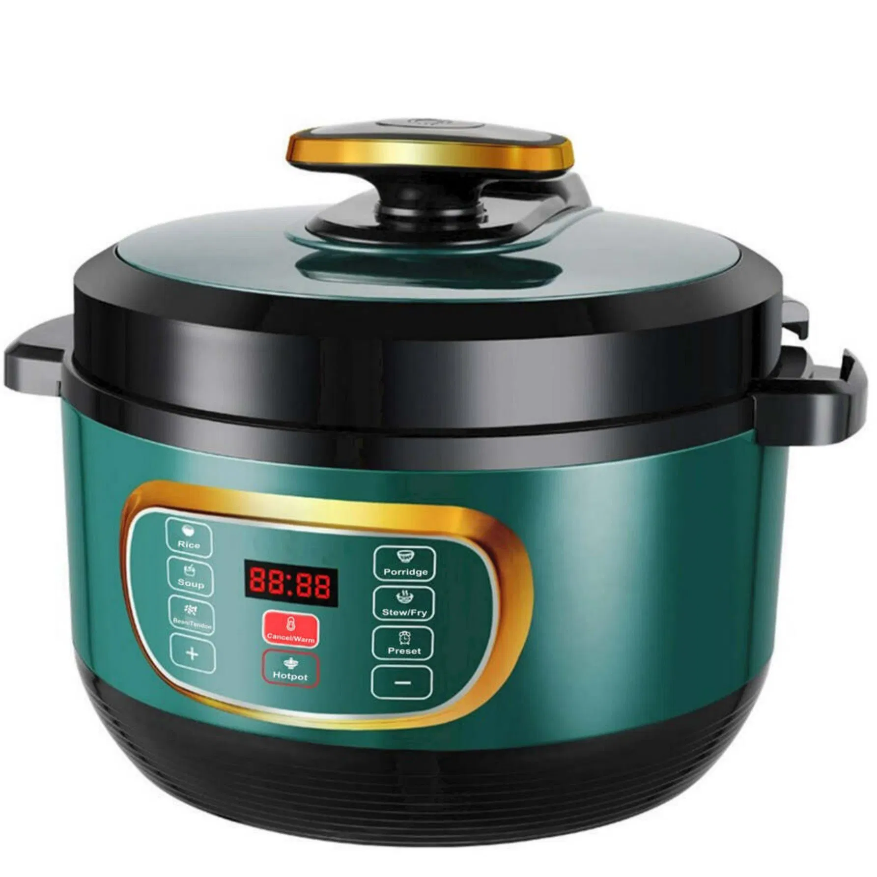 Smart Electric Pressure Cooker for Family with Fast Heating System and Non-Stick Inner Material