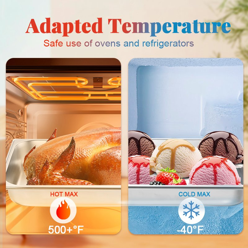 Daosheng Hot Selling Commercial Stainless Steel with Cover for Hotels Restaurants Gn Pan Ice Cream Pan Buffet Basin