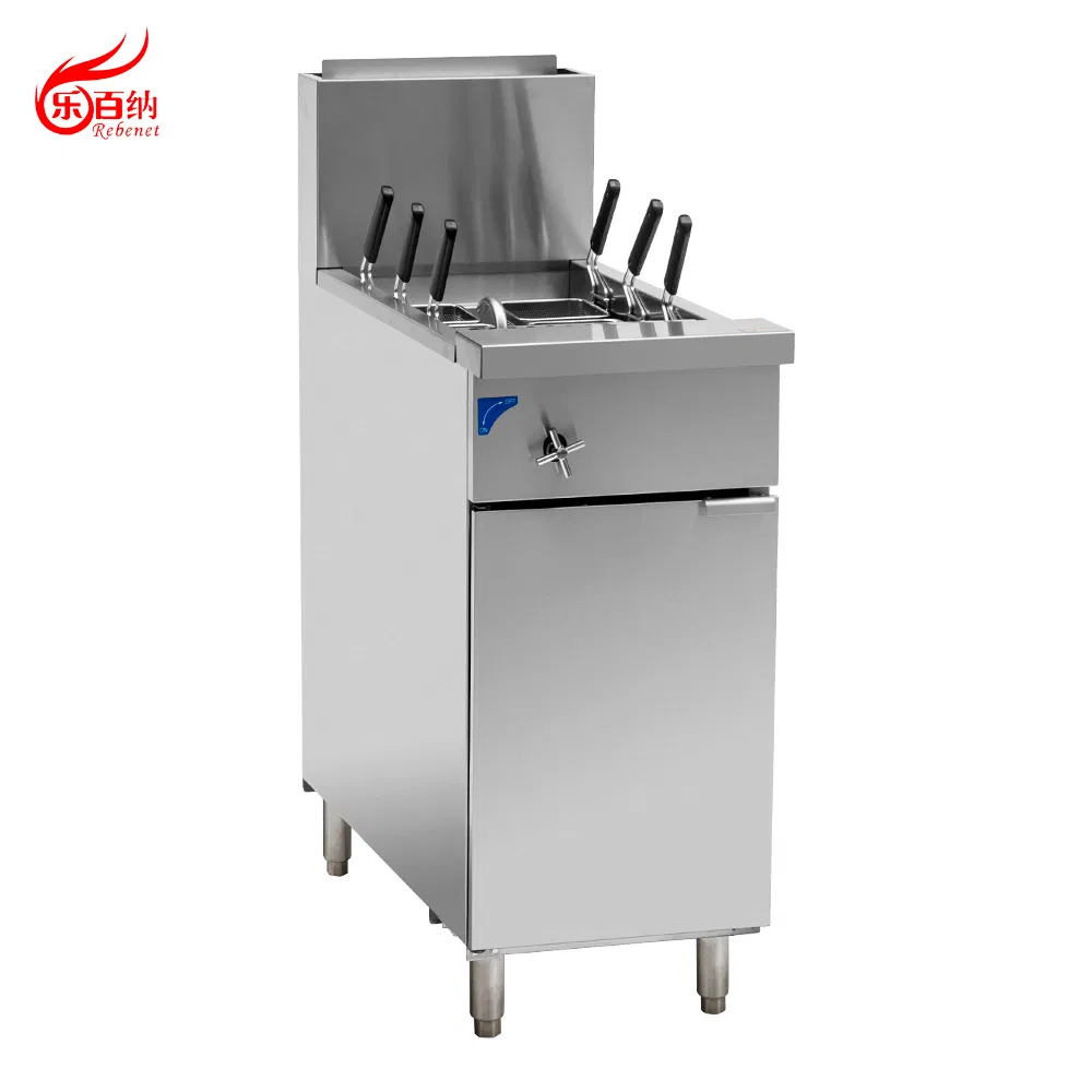 Commercial Stainless Steel Single Tank Six Holes Gas Pasta Noodle Cooker with Thermostat and Hi Limiter (PC11)