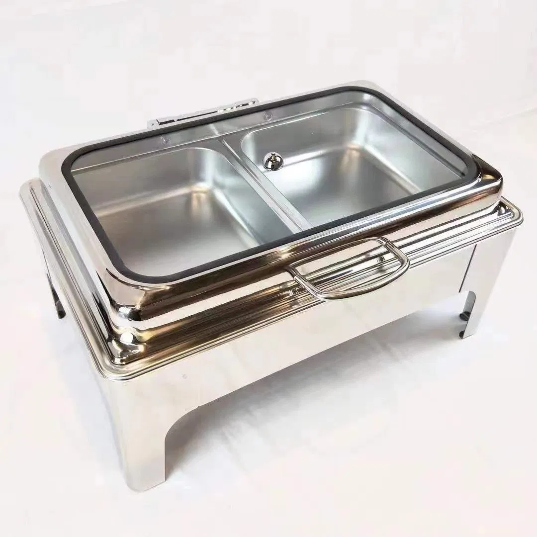 Durable and Elegant Lightweight Stainless Steel Chafing Dish for Catering Services