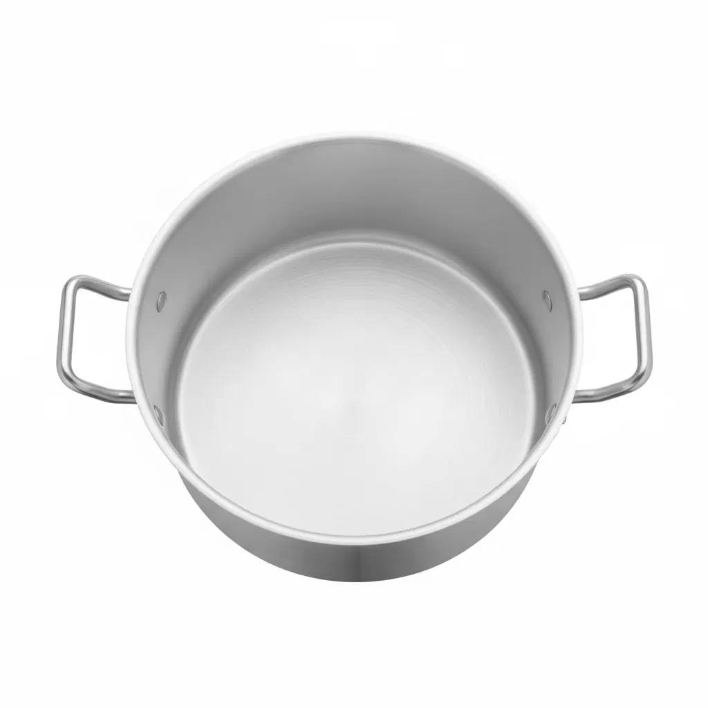 Heavy-Duty Stainless Steel Stock Pot Ceramic Lid Gas Popular Cookware Equipment