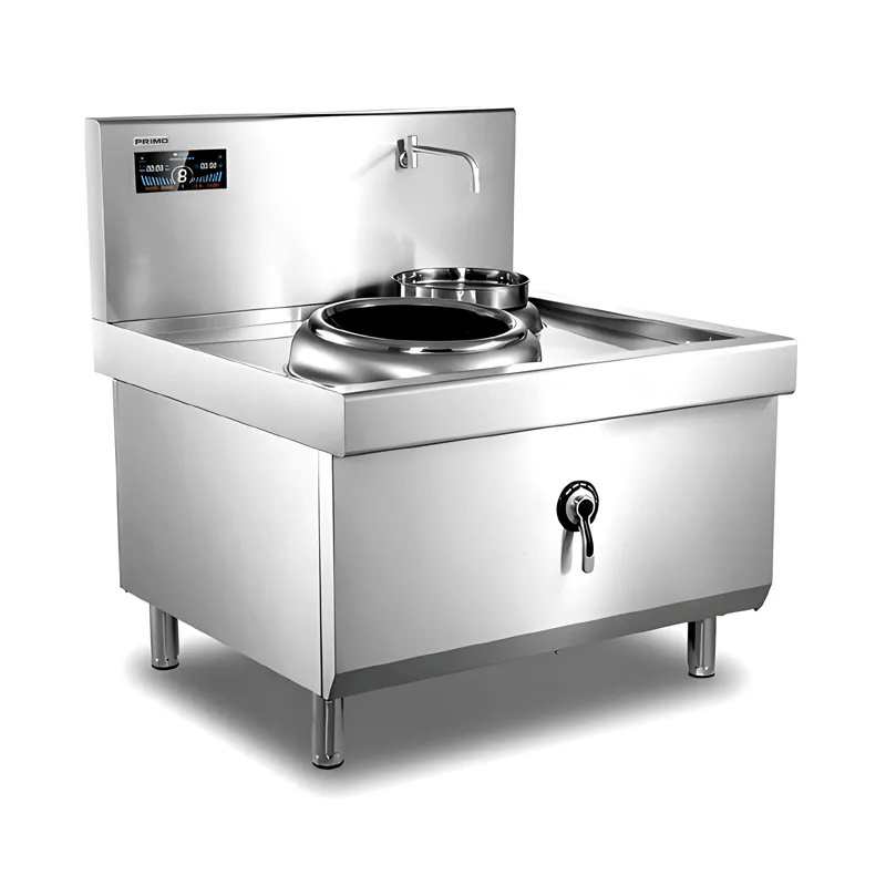 400mm Single Burner Induction Wok