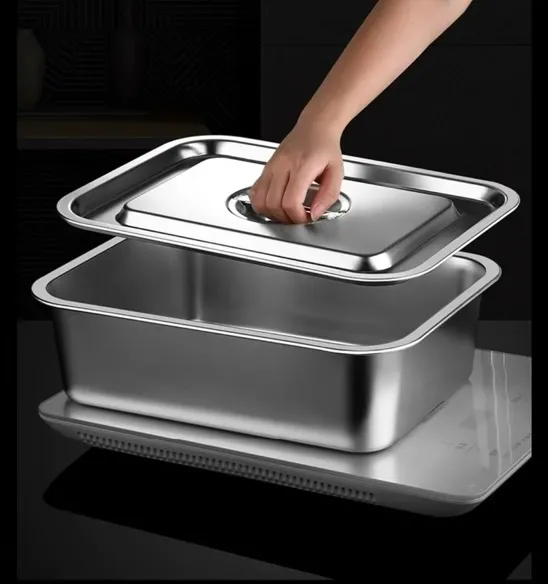 Stainless Steel Steam Pan 4