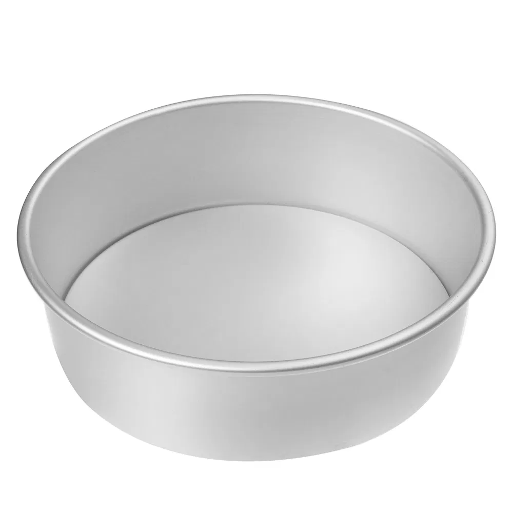 2 6 8 10inch Anodized Aluminum Removable Bottom Round Mini Bundt Cake Pan Bakery Pan Leakproof Cheesecake Pan Baking