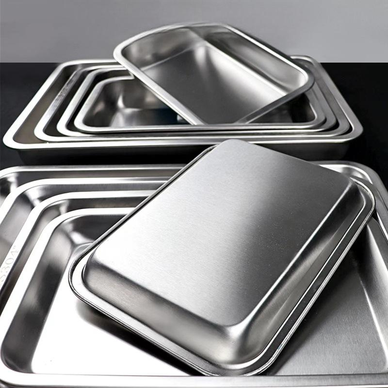 Professional Polished Grade 201 304 Stainless Steel Gn Pan for Kitchen Use