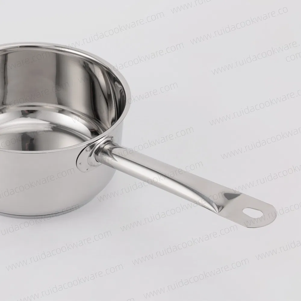 5PCS Hot Sale Stainless Steel Cookware Set Induction Bottom Kitchenware Saucepan Set