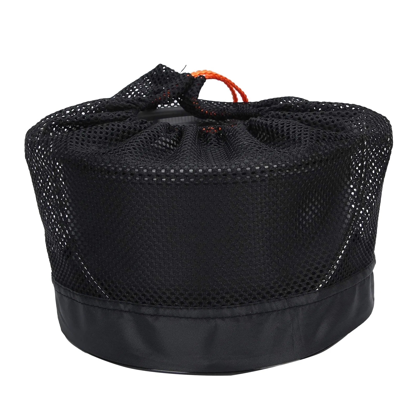 Large Lightweight Camping Pot Hanger Retractable Handles Mesh Draws Camping Cookware Set