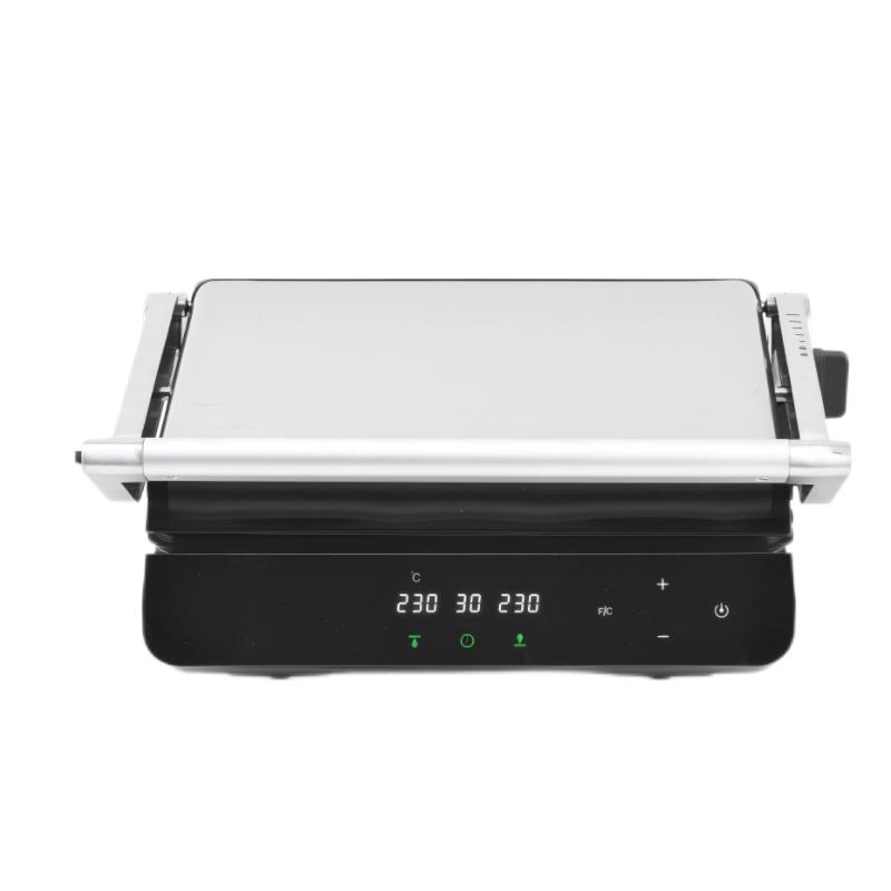 Electric Smart Digital Press Panini Grill 4 Slice Contact Grill