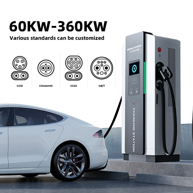 Hot Sale 180kw Ultra-Fast EV Charger CCS GB/T High-Capacity Design Integrated DC Fast EV Charging Station