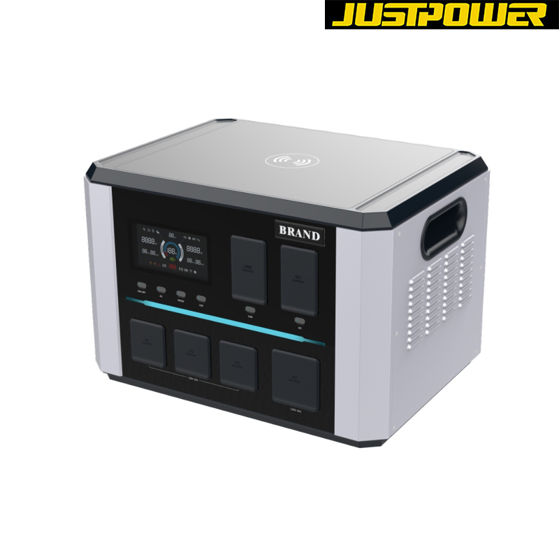 3600wh Portable Power Station LiFePO4 Storage Battery EV Charging Station Solar Powered for Car