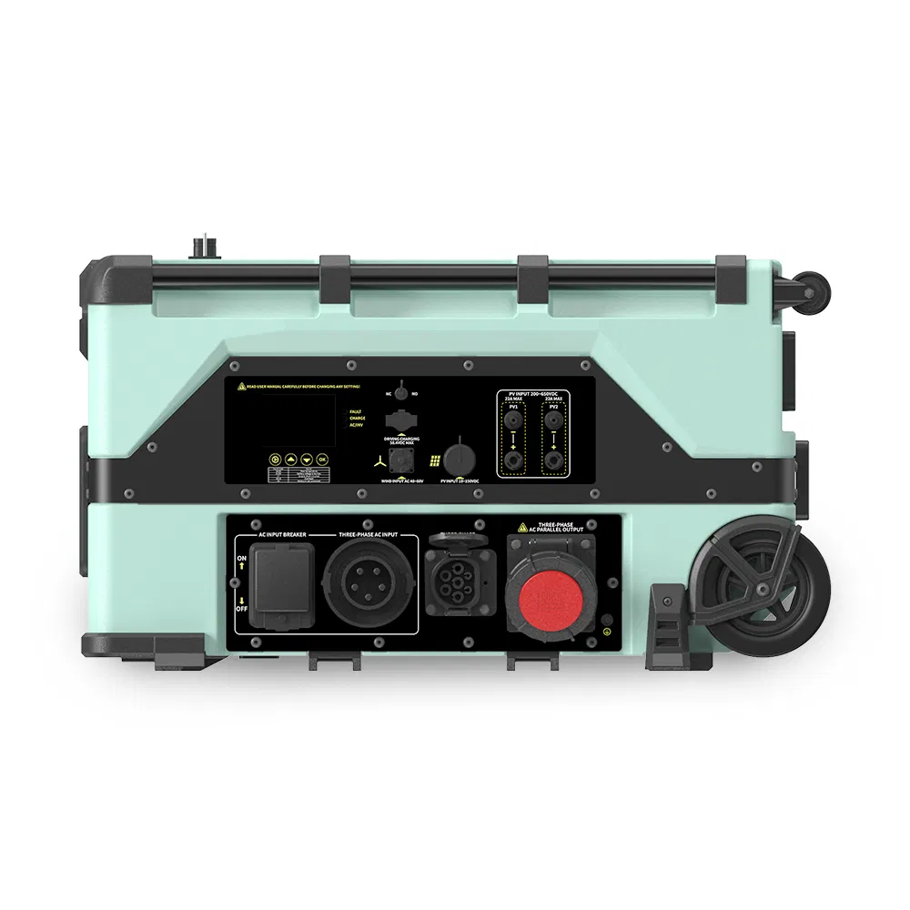 11kw 12kw Portable Three-Phase Solar Power Station with Wireless Charging and Stackable