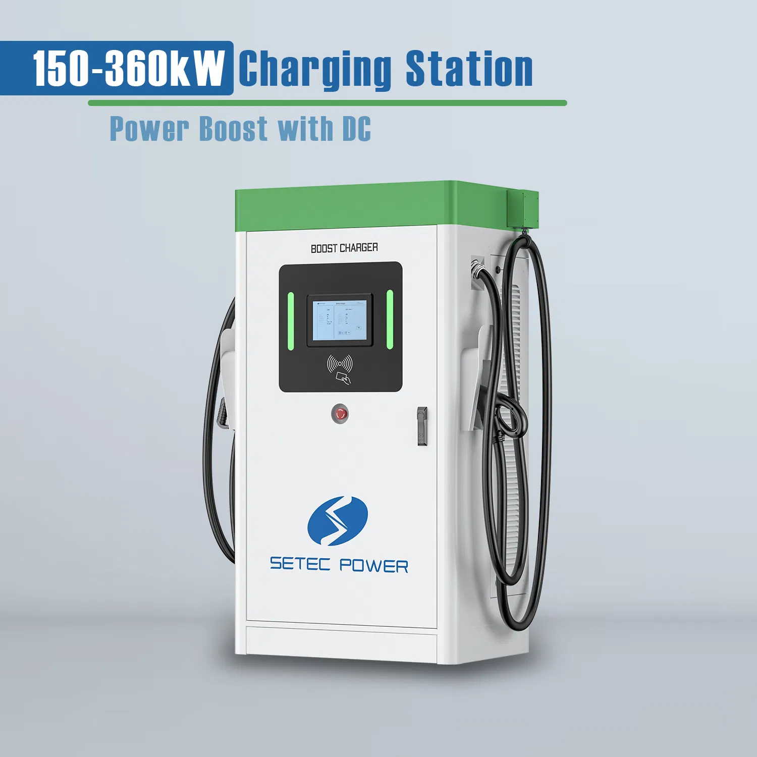 SETEC POWER Ultra-Fast Level 3 DC Electric Vehicle Charger: 150kW to 360kW PowerBoost EV Charging Station