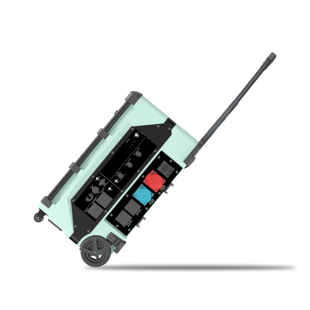 11kw 10kw 12kw Portable Three-Phase Solar Power Station with Wireless Charging and Stackable