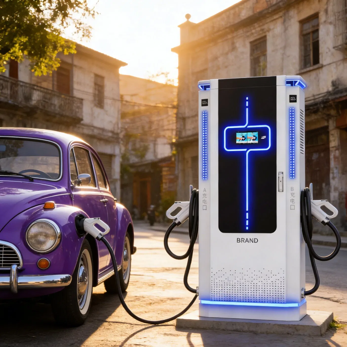 Ultra Fast DC EV Charger for Highway and Long Distance Travel Charging Station