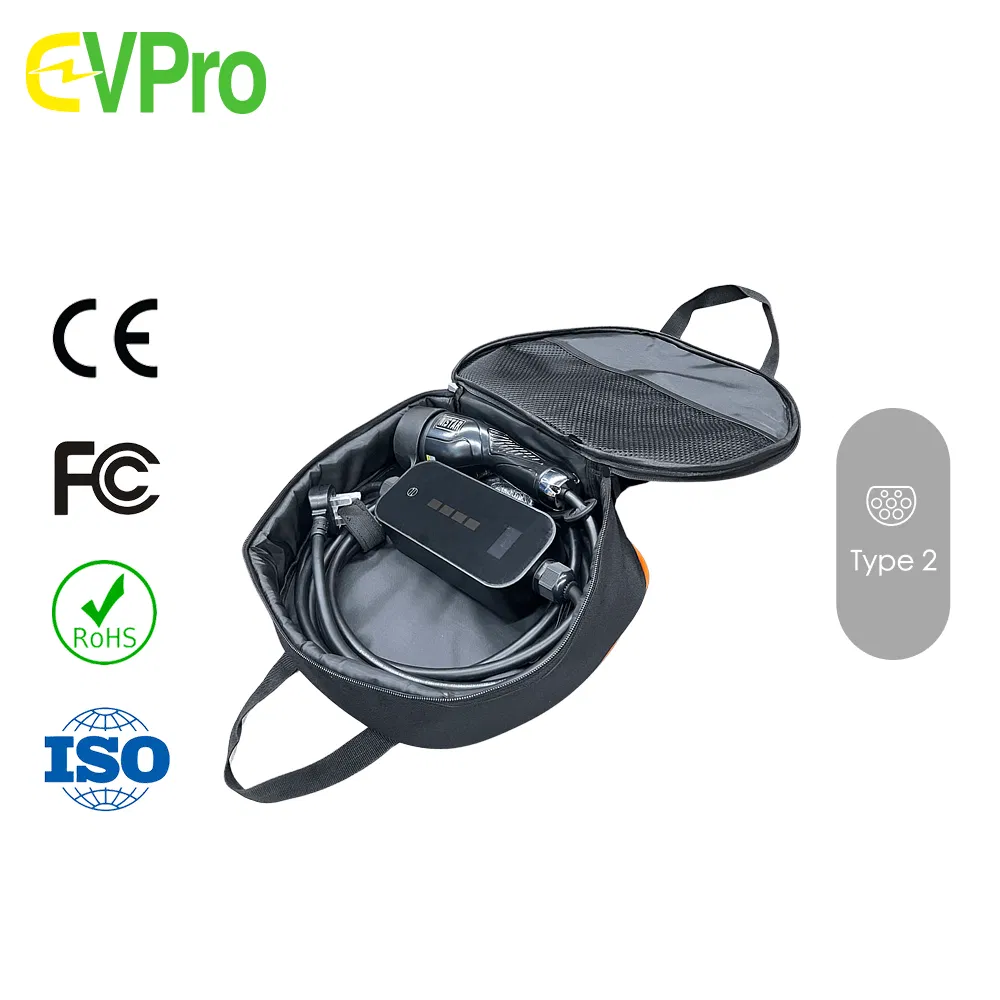 3kw / 3.6kw AC Portable Mobile Outdoor/Indoor Smart Intelligent Electric Vehicle Charging Pile Charger (Aluminum housing temperature control upgraded version)