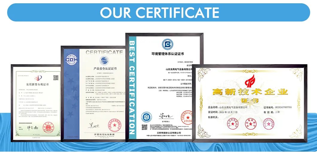 Certificates