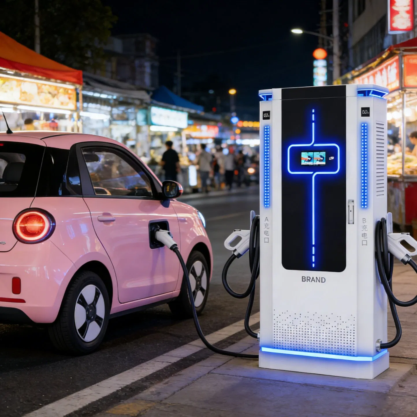 Ultra Fast DC EV Charger for Highway and Long Distance Travel Charging Station