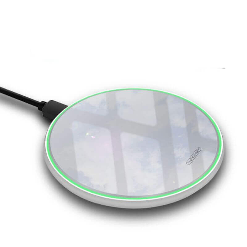 Ultra-Thin Qi Magnetic Wireless Charger Pad for Apple/Samsung Fast Charging Accessories