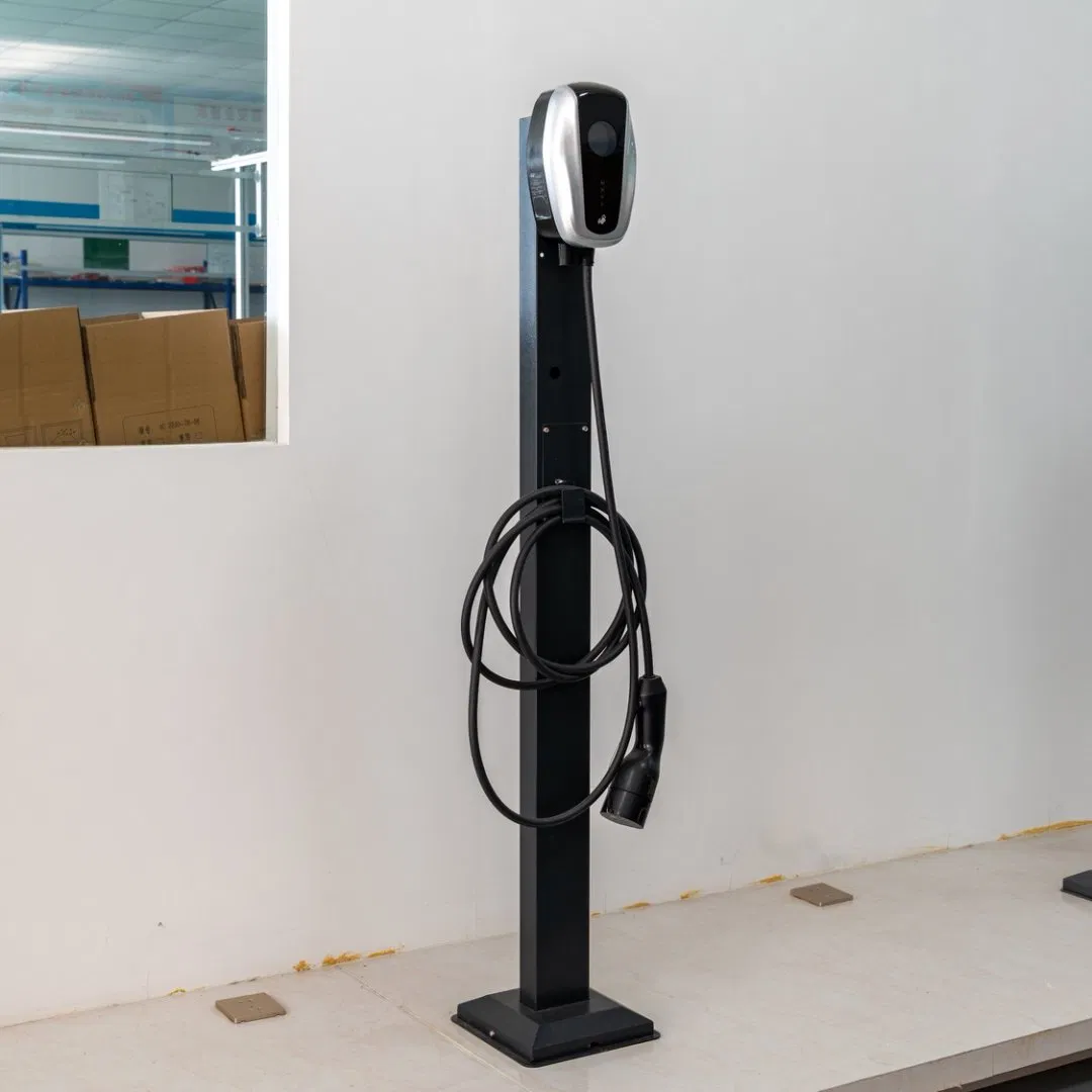 7kw EV Charger Wall Box with CCS Interface 5m Cable for Public EV Charging Station AC Charger