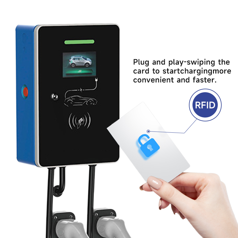 Smart Home Mobile Portable of AC Vehicle Battery 7kw 14kw EV Charger for Byd Wall Box Wall Mount Mobile Solar