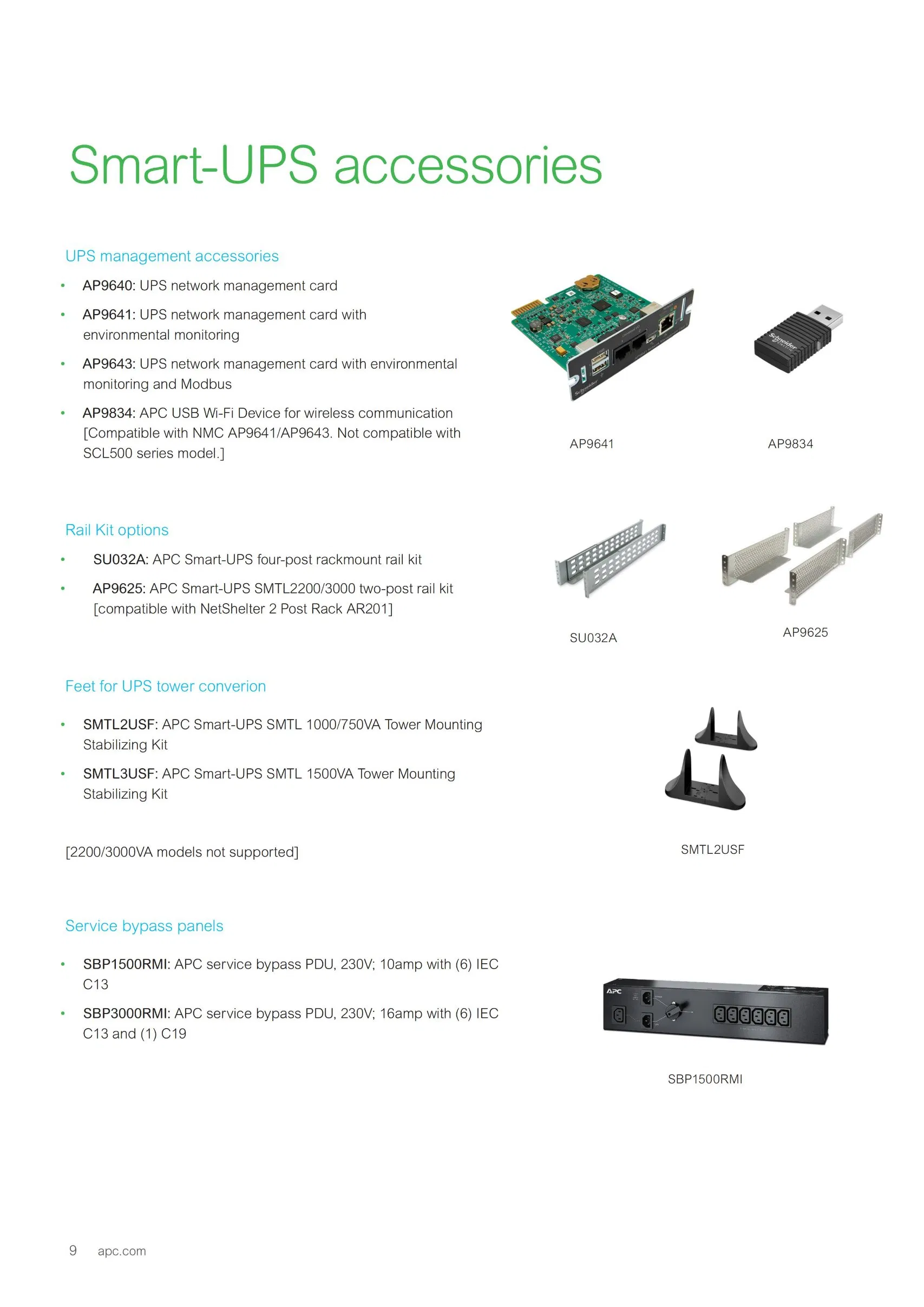 APC Ap9641 UPS Snmp Device Monitoring and Management, Network Management Cards, Nmc3, Secure Remote UPS Monitoring and Management