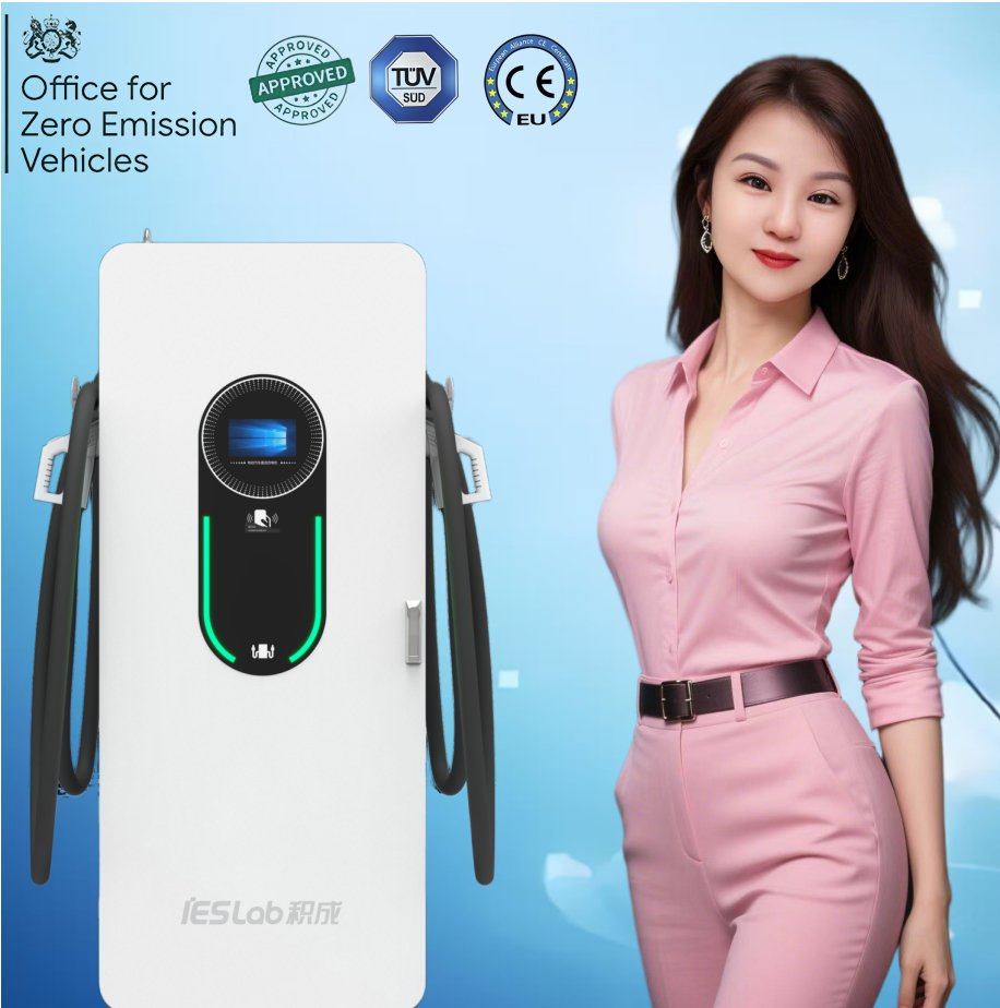 Public 60kw 120kw 240kw 360kw Floor Mounted Ocpp CE LCD Screen with CCS2 Gbt Cables Fast DC Electric Vehicle Car Battery EV Charge Charger Charging Station