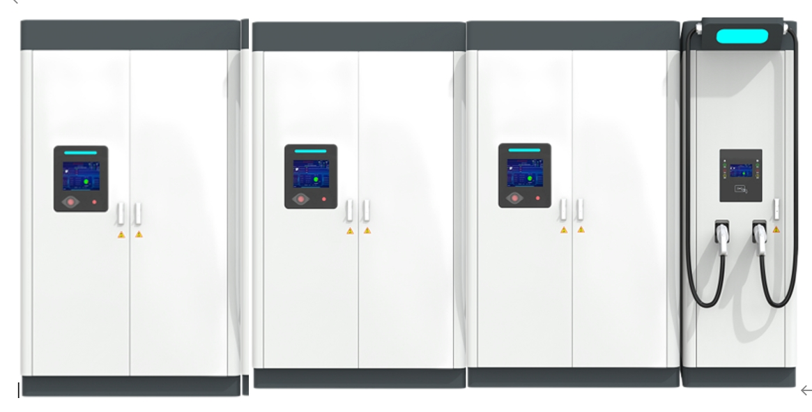 100kw EV Charger with 215kwh Bess Commercial DC Fast Car Charging Station Renewable Energy Charging Solar-Powered Energy Storage