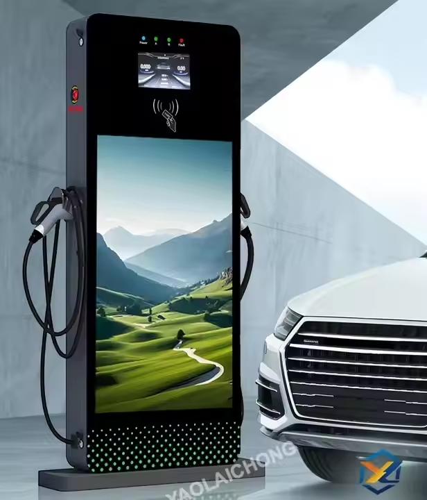 Strong Volt Flexible-Cable Length Trusty Charging Station for Shopping Mall Charger