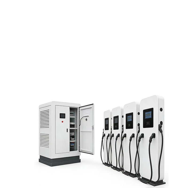 Ultra-Fast Charge 240kw Pile High-Capacity Design Integrated DC Fast EV Charging Station