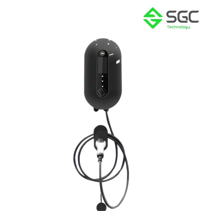 Intelligent 7kw Type2 Charging Station AC EV Electric Vehicle Charger with Wall Box and Factory Use