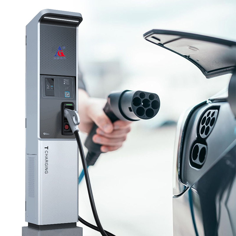 DC Quick Charging Pile 40kw Electric Vehicle Charger Station