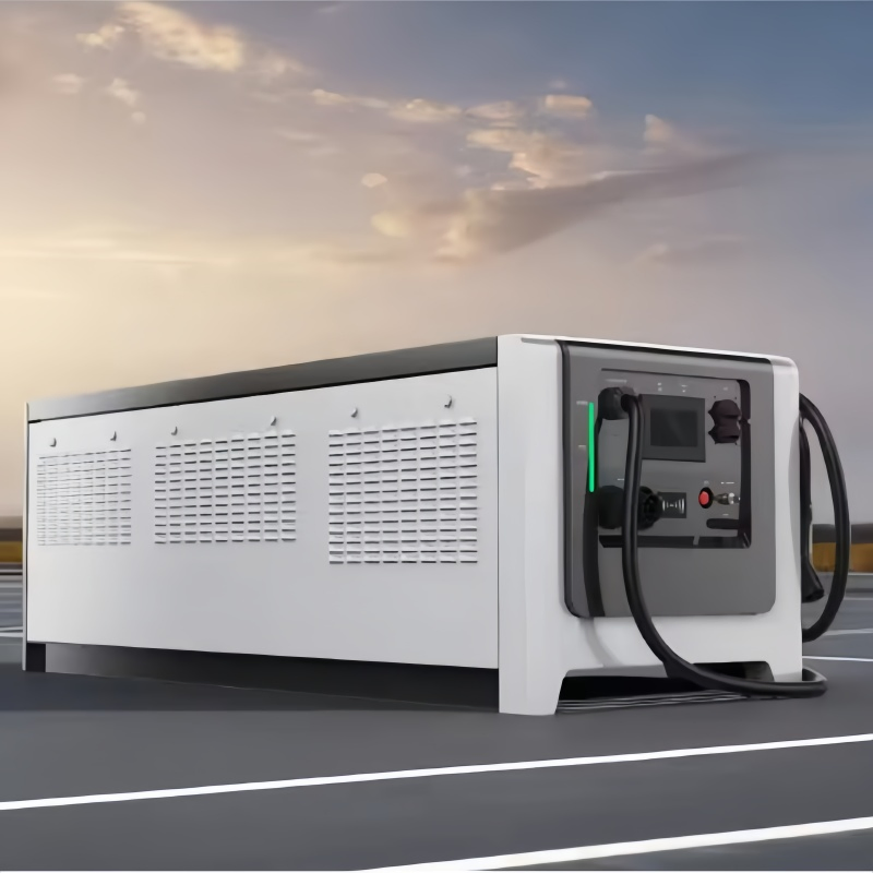 Portable DC Fast EV Charger 60kw Mobile Charging Station with 65kwh Battery Energy Storage Liquid Cooling CCS1 CCS2 Nacs