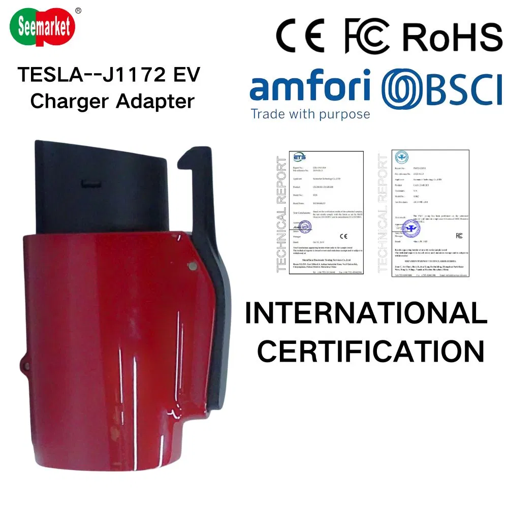 Fast Charging Nacs to Type1/J1772 80A EV Charger Connector