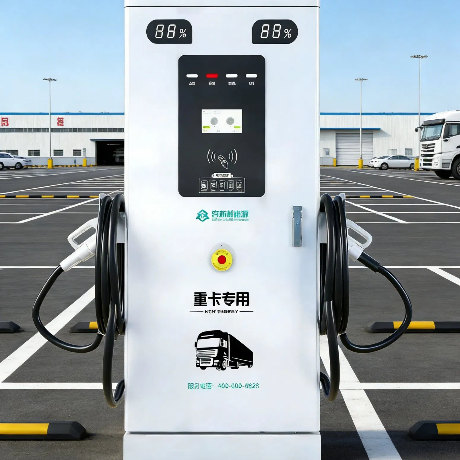 Solar Powered EV Charger Africa Rural Charging Station