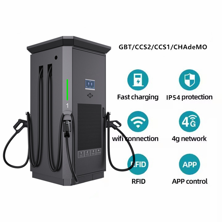 240kw Ultra-Fast DC Charging Station with CCS2 and Chademo for Public Use