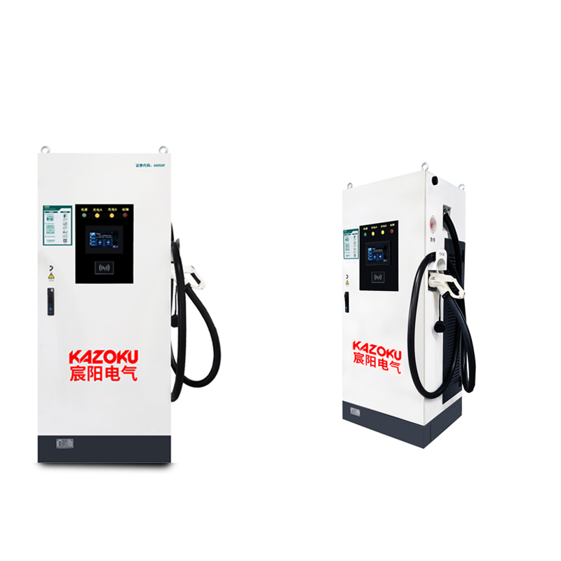 120kw Floor Mounted DC Fast EV Charging Station, 5m Length 7inch Screen, Single Gun, for Public Use