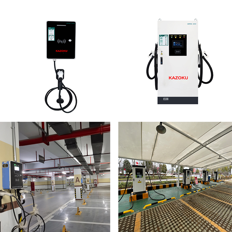 120kw Floor Mounted DC Fast EV Charging Station, 5m Length 7inch Screen, Single Gun, for Public Use