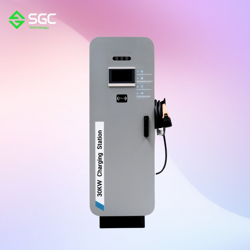 Advanced 30kw Ultra-Fast EV DC Charger Charging Station, Optimized for Public Electric Vehicle Charging Stations