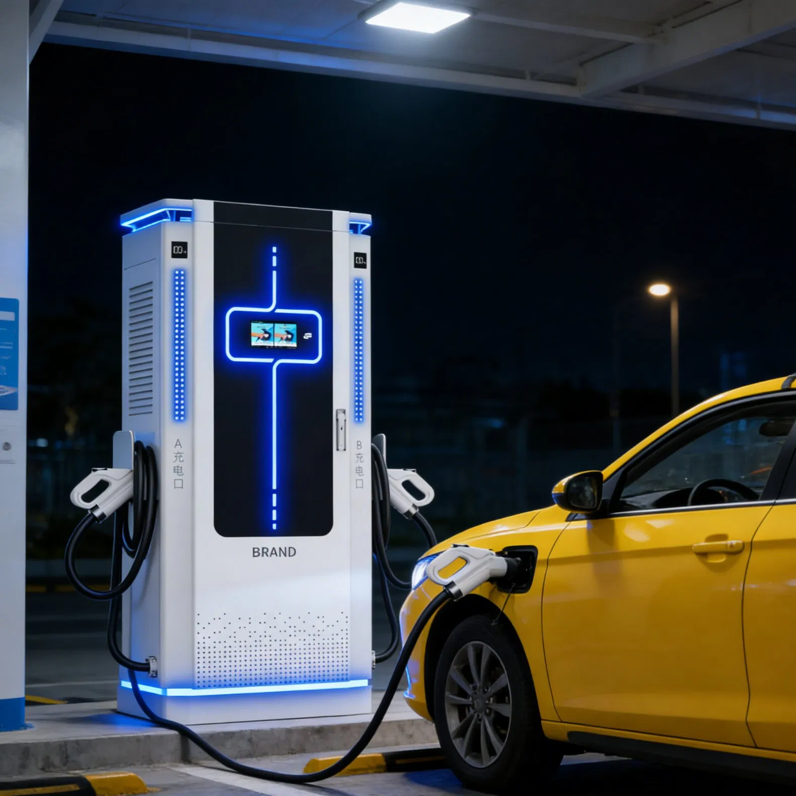 Ultra Fast DC EV Charger for Highway and Long Distance Travel Charging Station