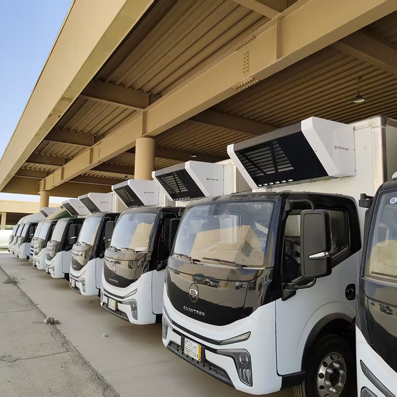 Fully EV Electric Refrigeration Units Bye-Pto of EV Trucks
