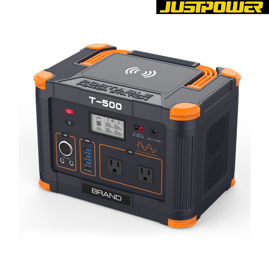 300wh Portable Power Station Storage Ternary Cell Battery EV Charging Station Solar Powered