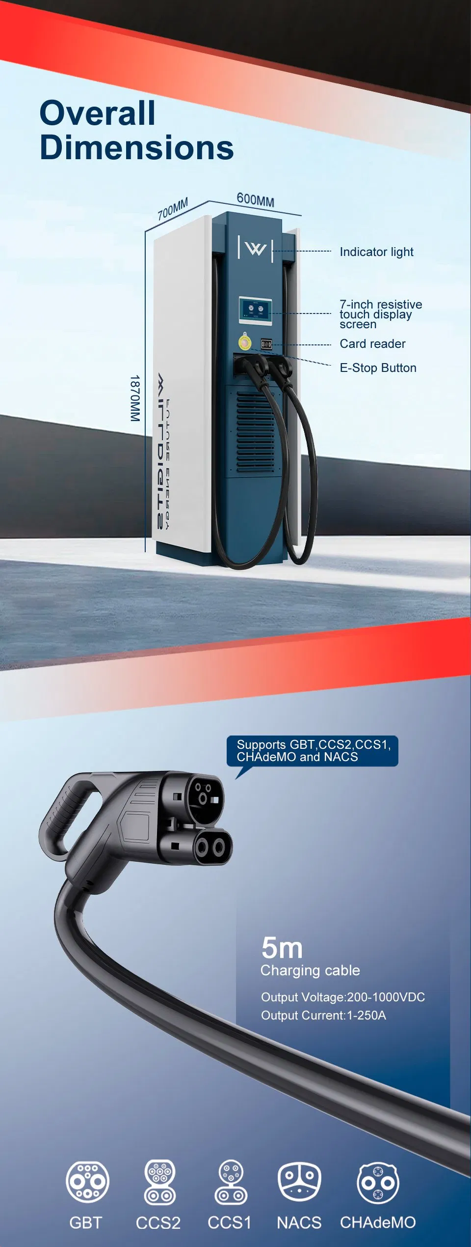 Floor Mounted Charging Station