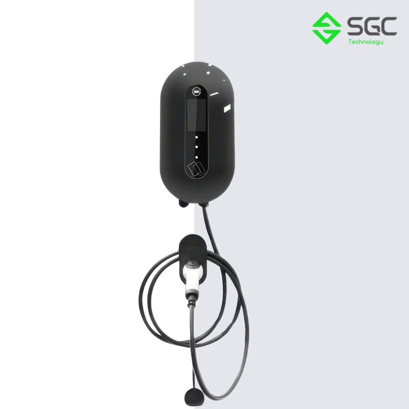 Intelligent 7kw Type2 Charging Station AC EV Electric Vehicle Charger with Wall Box and Factory Use