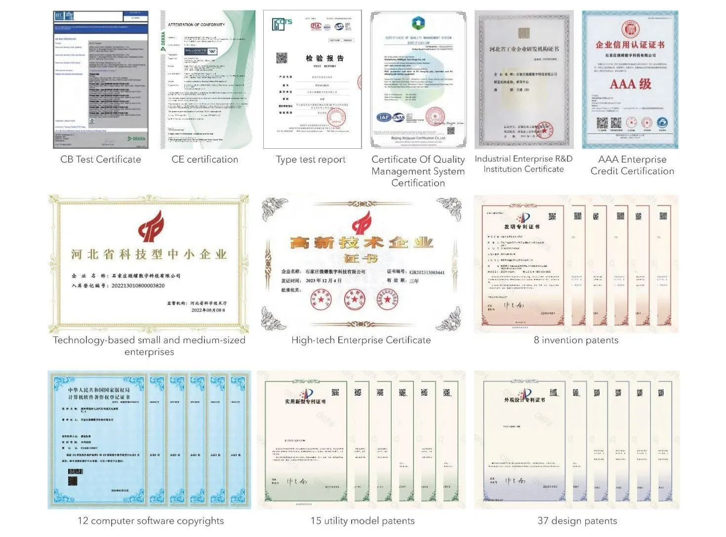 Product Certifications