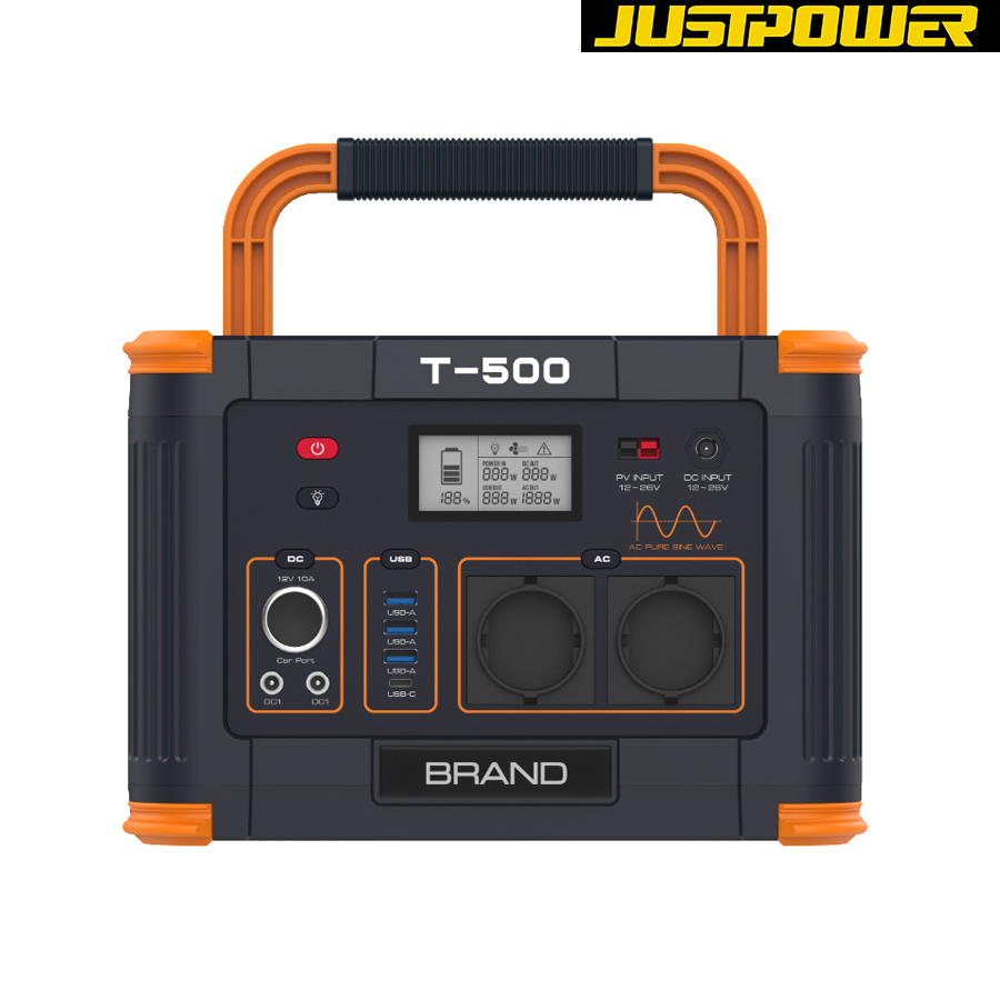 300wh Portable Power Station Storage Ternary Cell Battery EV Charging Station Solar Powered