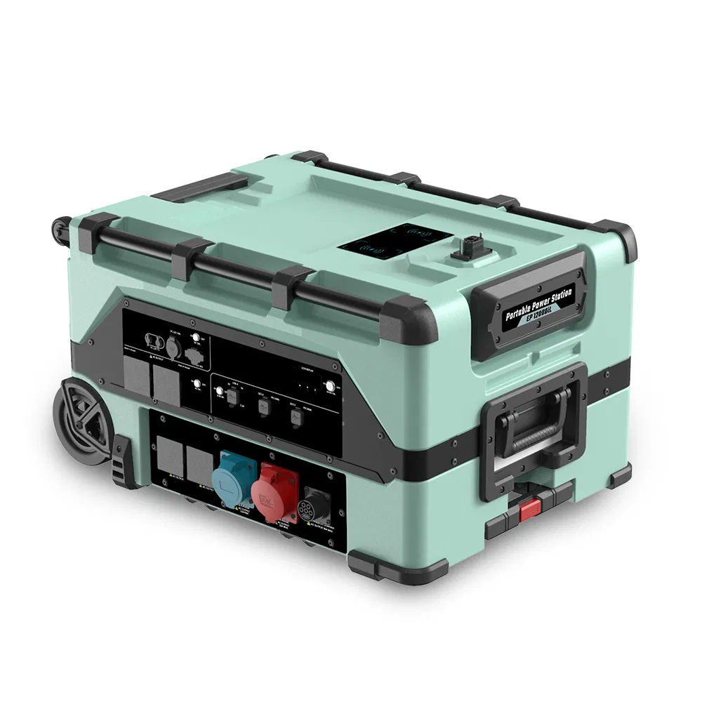 11kw 12kw Portable Three-Phase Solar Power Station with Wireless Charging and Stackable