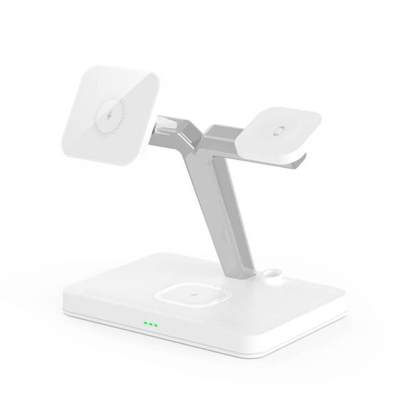 Magnetic Wireless Charger Station (4-in-1) for iPhone &amp; Android
