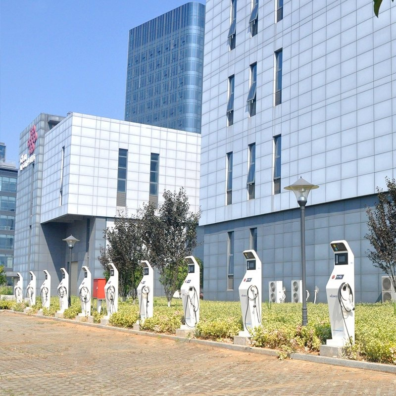 Multi-Use Electric Vehicle Charger with Single and Dual Ports